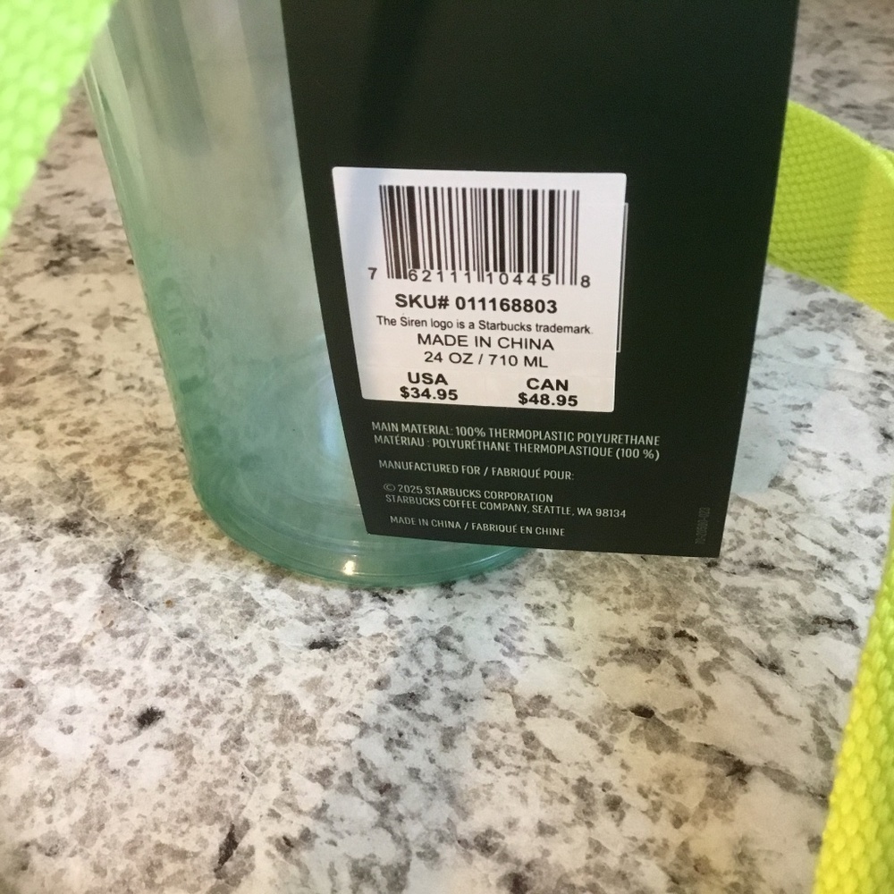 Starbucks Cold Cup and Carrying Case 24oz/710 ML - Picture 6 of 11